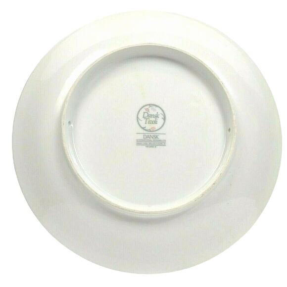 Tivoli Belles Fleurs Large Round Serving Bowl or Platter Japan 12.25” Dansk 80's - Picture 4 of 7